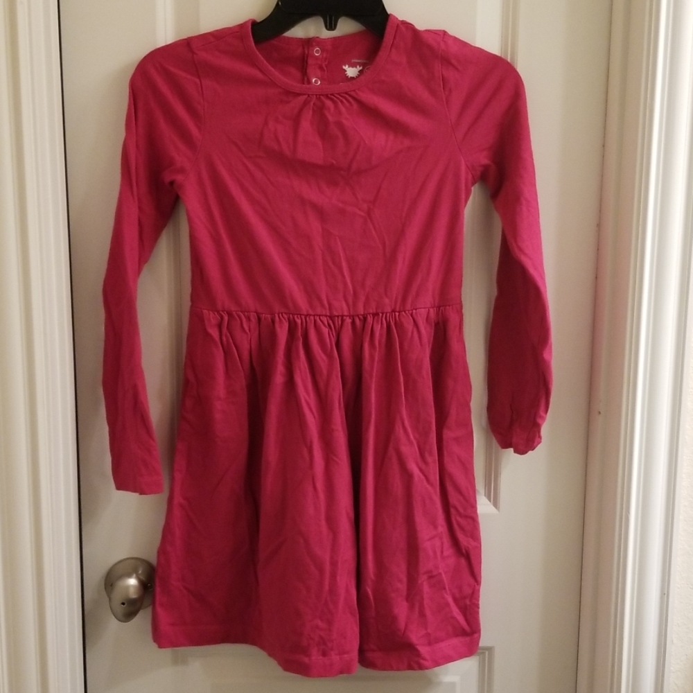 Long sleeve knit dress